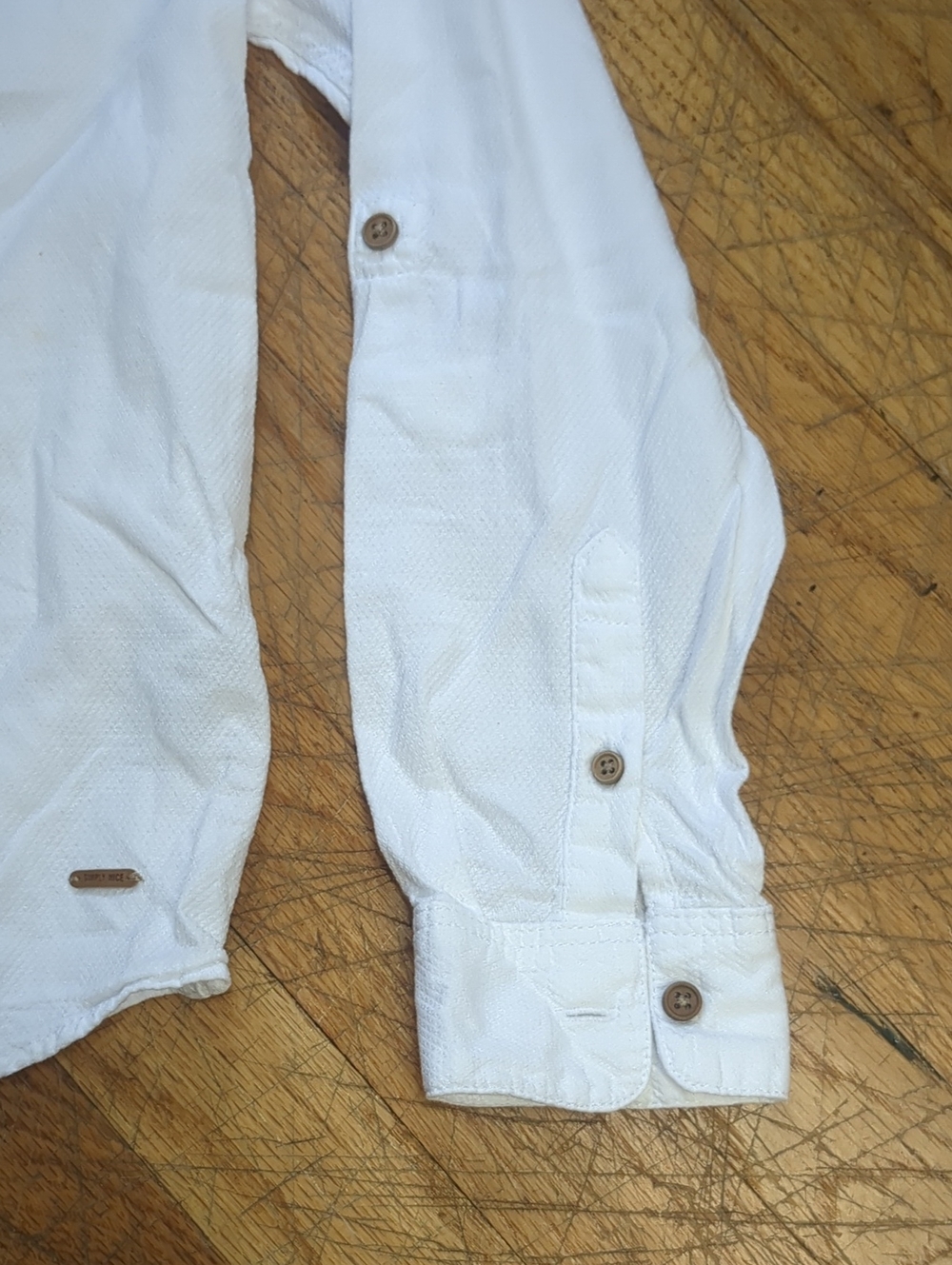White Button down - Picture 3 of 4